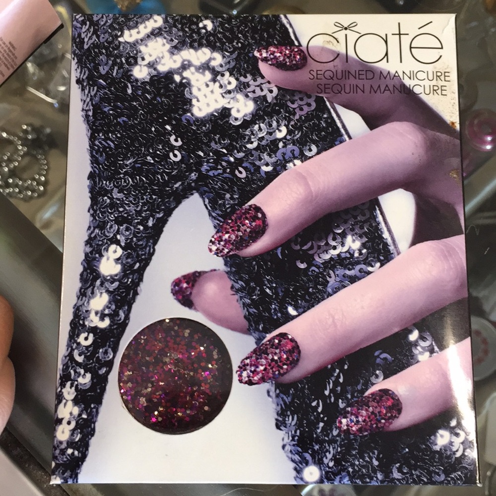 Ciate sequined manicure set NWT